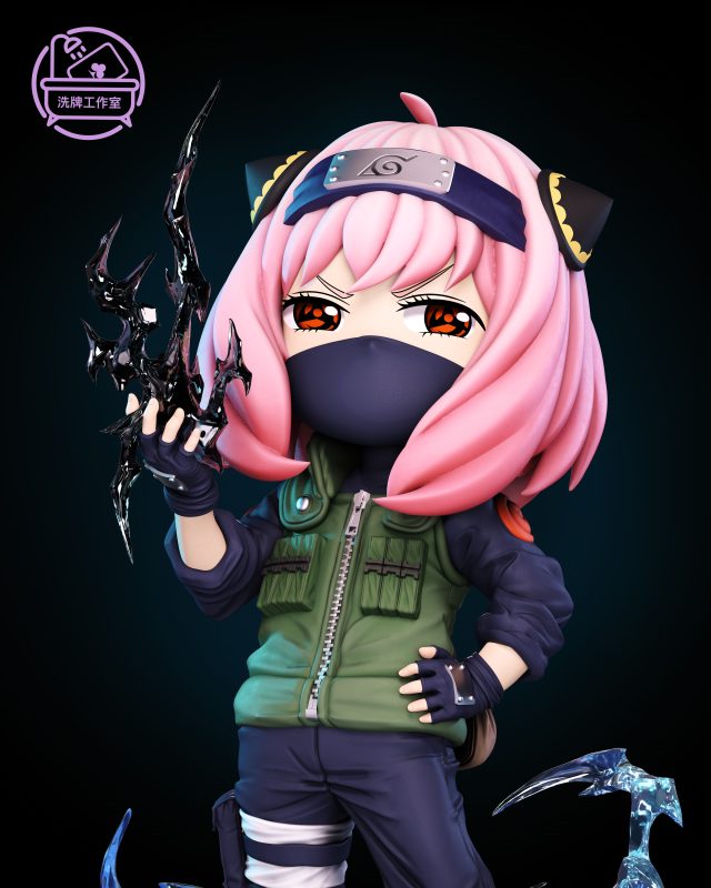 Xi Pai Studio - Spy x Family 03 Anya Forger COS Kakashi Hatake 1/6 Statue(GK)