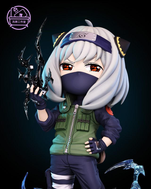 Xi Pai Studio - Spy x Family 03 Anya Forger COS Kakashi Hatake 1/6 Statue(GK)