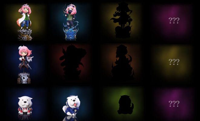 Xi Pai Studio - Spy x Family 03 Anya Forger COS Kakashi Hatake 1/6 Statue(GK)