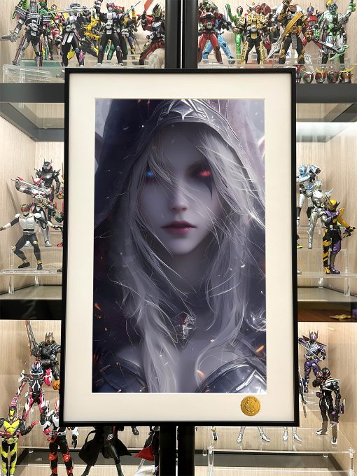 Xing Kong Studio - World of Warcraft Windrunner Sylvanas Dark Queen Azeroth Decorative Painting statue (GK)-Statue Master