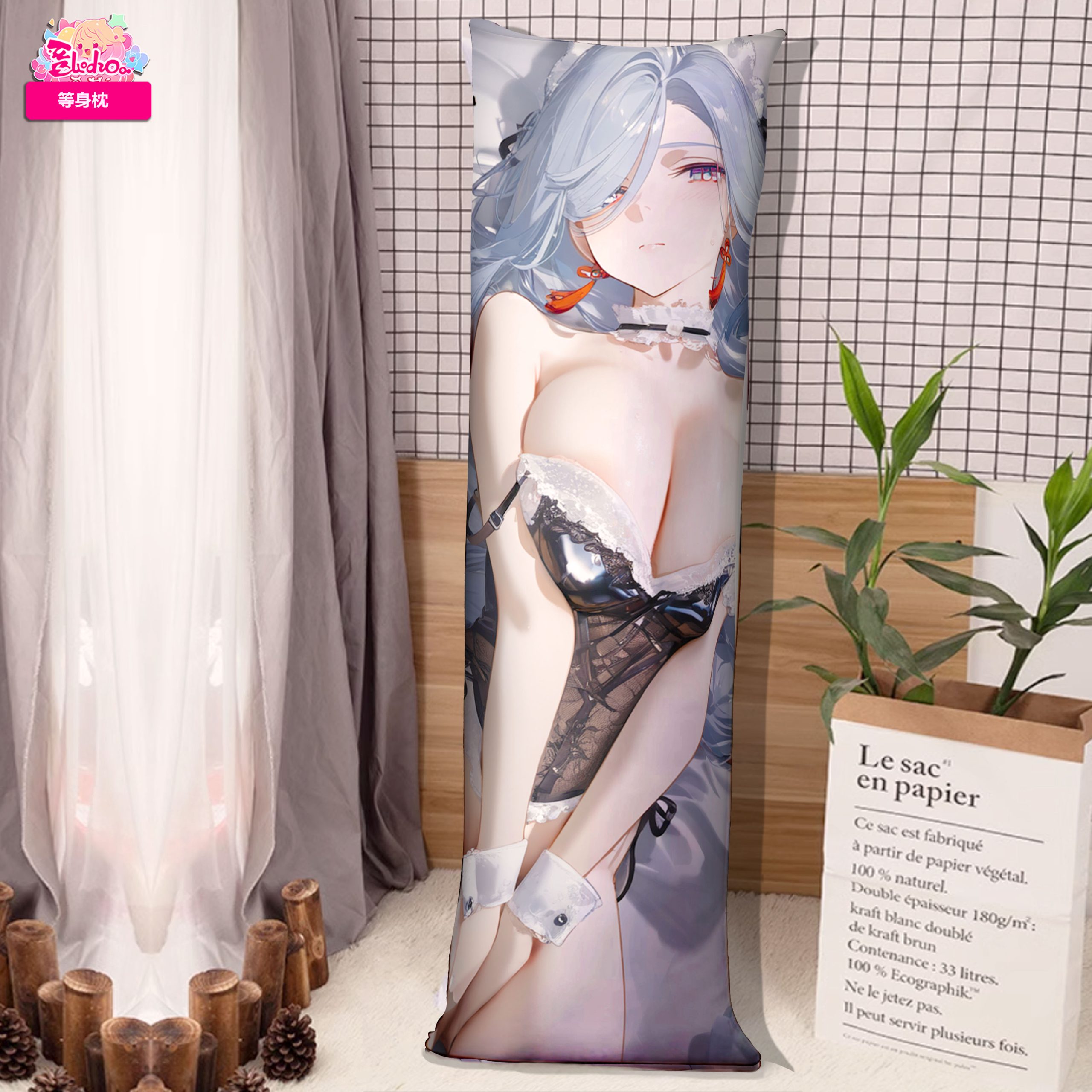 A Miao Hua She Studio - Genshin Impact Morning Maid Shen He Painting Scene-Statue Master