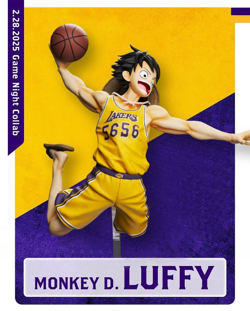 K9 Studio - One Piece Straw Hat Basketball Team 1/6 Monkey D. Luffy Full Body Statue