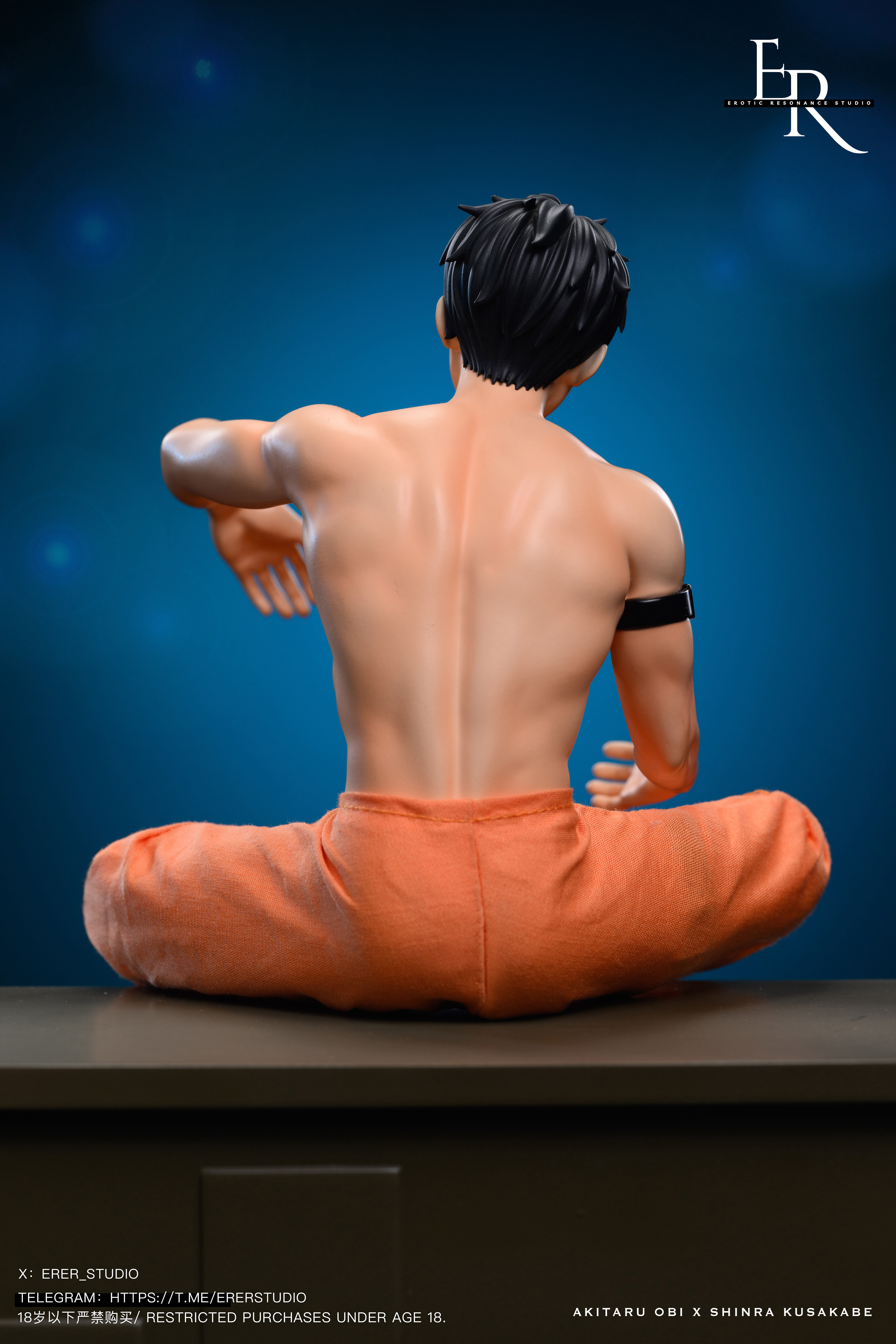 Erotic Resonance Studio - Fire Force Special Training with the Captain Akitaru Obi & Shinra Kusakabe