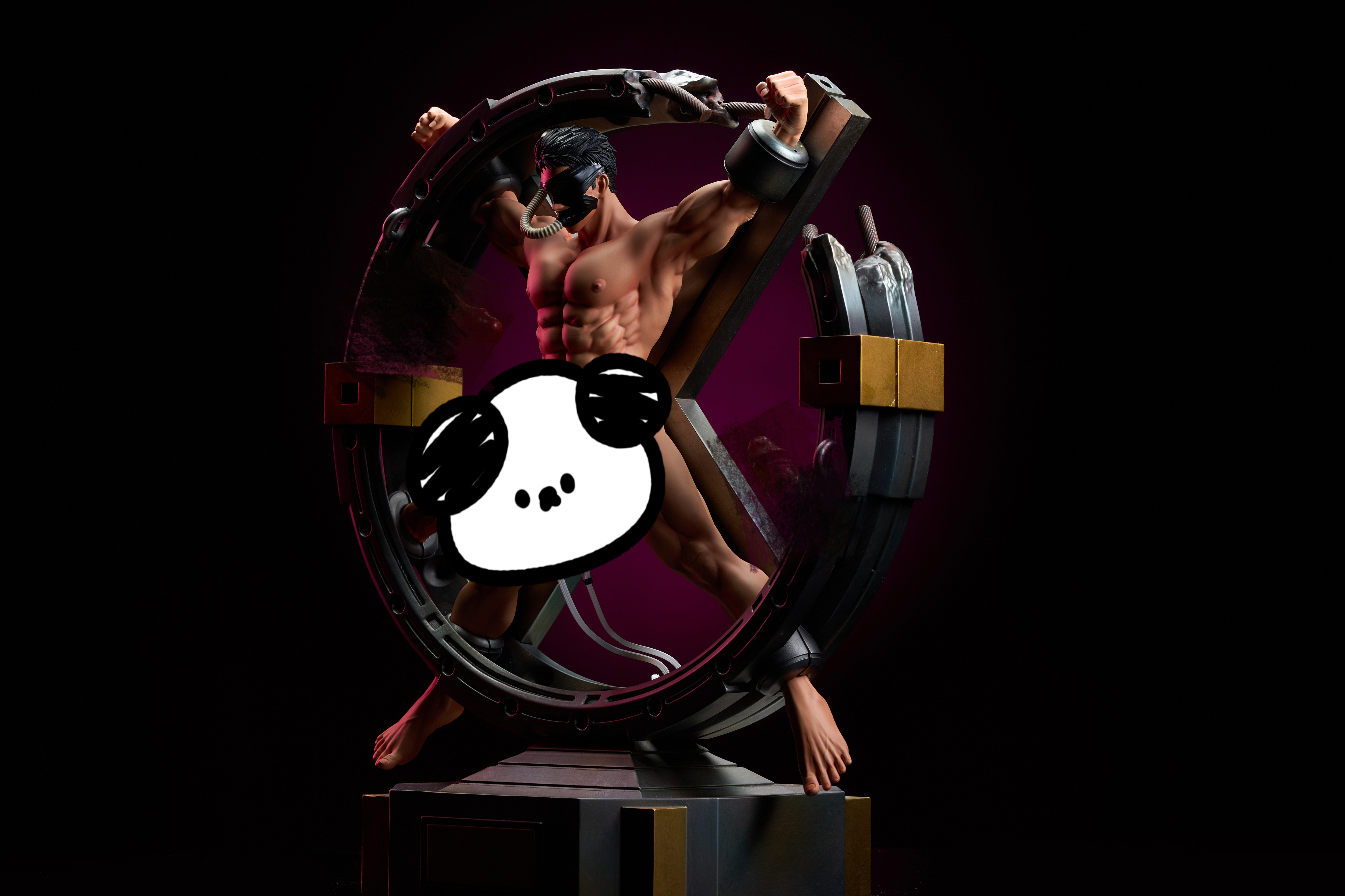 BDSM Studio -  Akitaru Ōbi Statue 