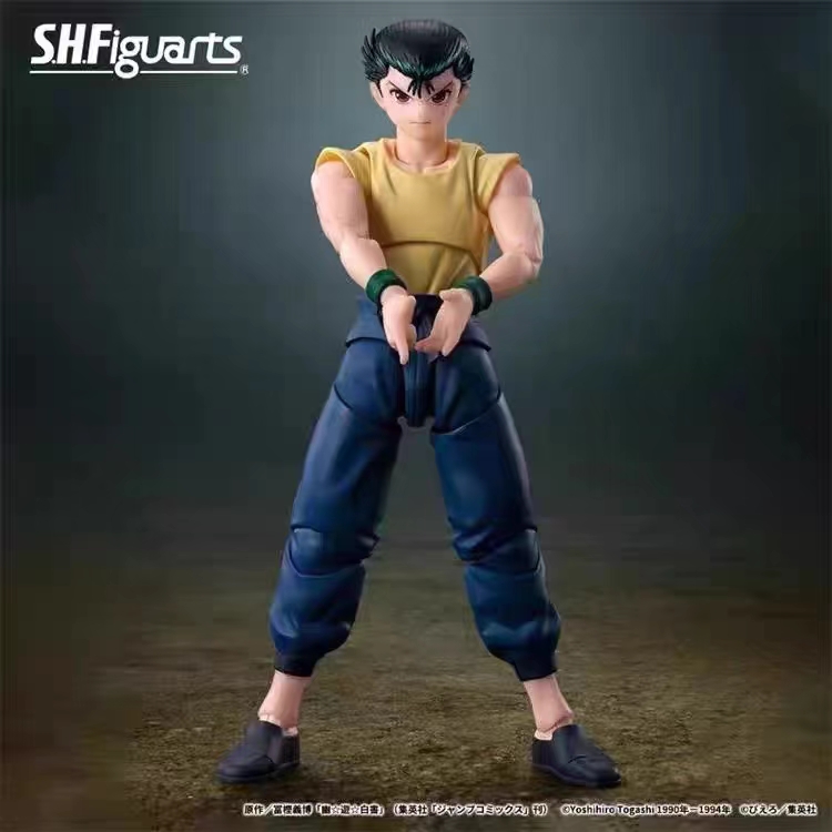 BANDAI SPIRITS - S.H.Figuarts Yusuke Urameshi "YuYu Hakusho" Action Figure(Licensed)