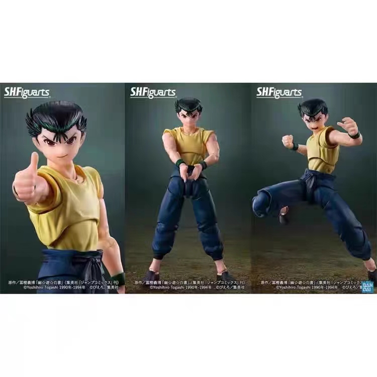 BANDAI SPIRITS - S.H.Figuarts Yusuke Urameshi "YuYu Hakusho" Action Figure(Licensed)