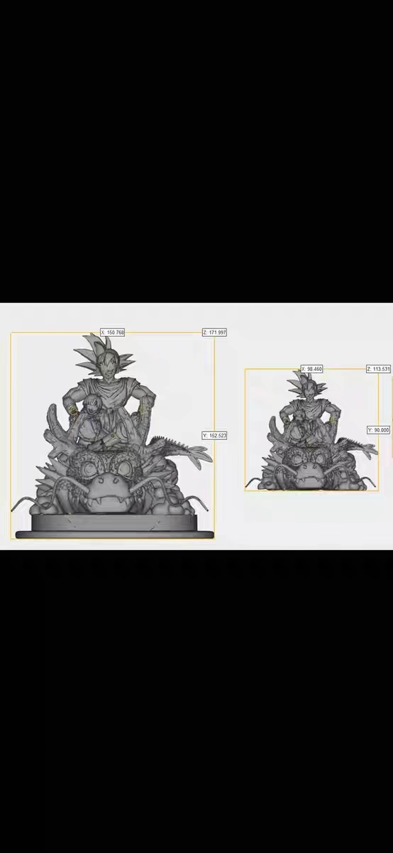 SGJ Studio - Father and Son Dragon Ball Statue 