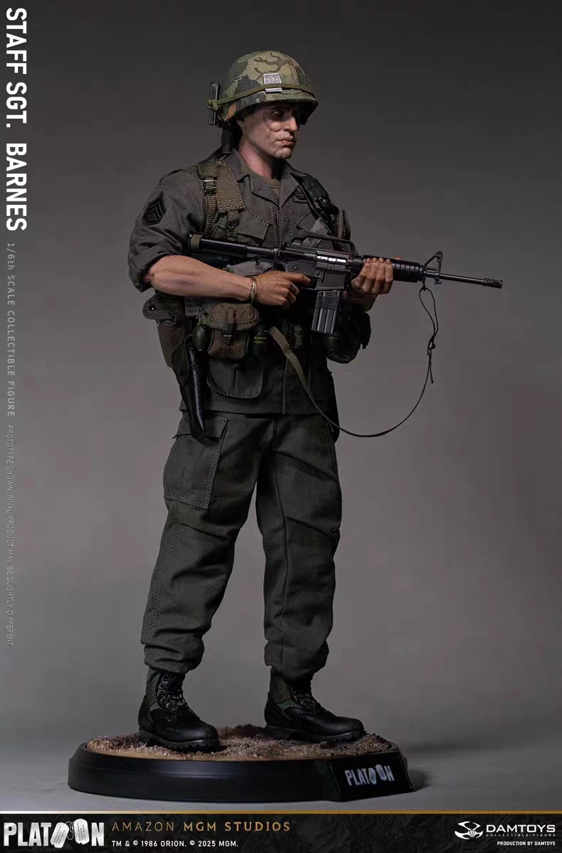 DAMTOYS - Staff SGT BARNES 1/6  Scale Action Figure (Licensed)
