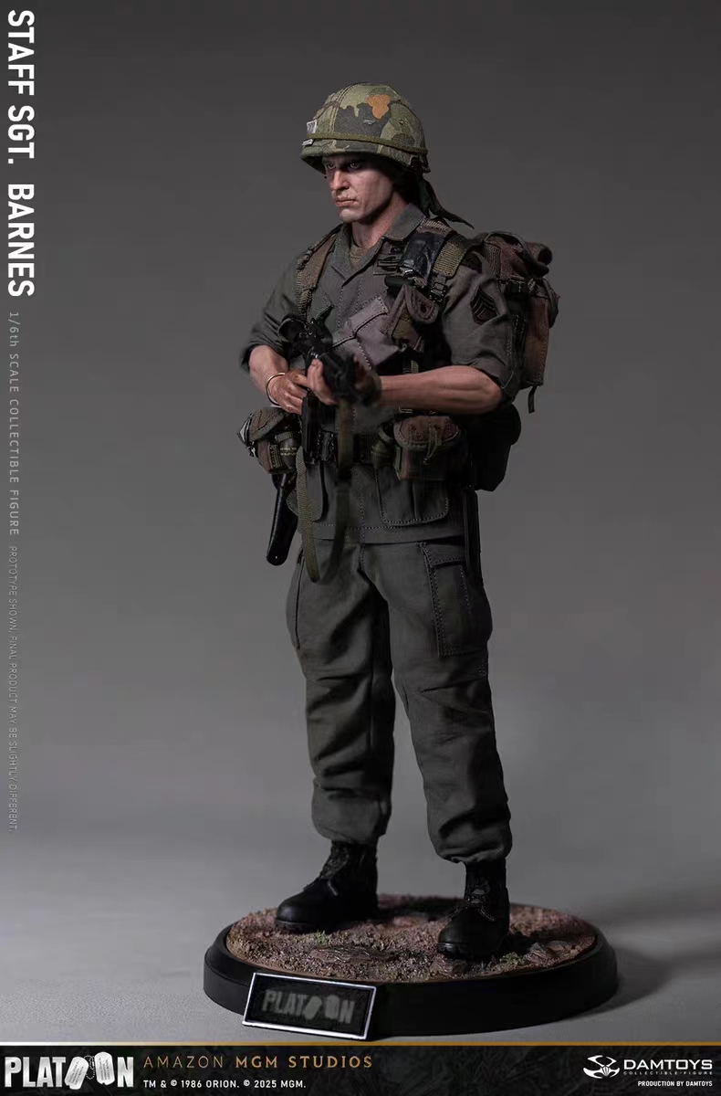 DAMTOYS - Staff SGT BARNES 1/6  Scale Action Figure (Licensed)