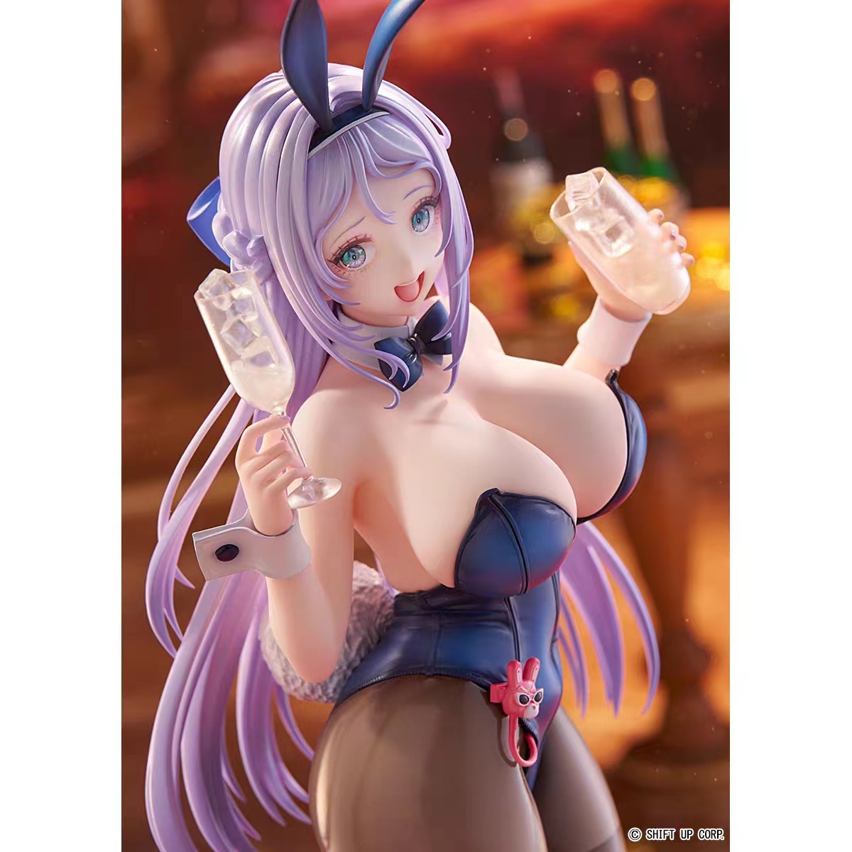 AMAKUNI - Goddess of Victory: Nikke Folkwang: Moist Rabbit 1/7 Complete Figure (Licensed)  Statue 