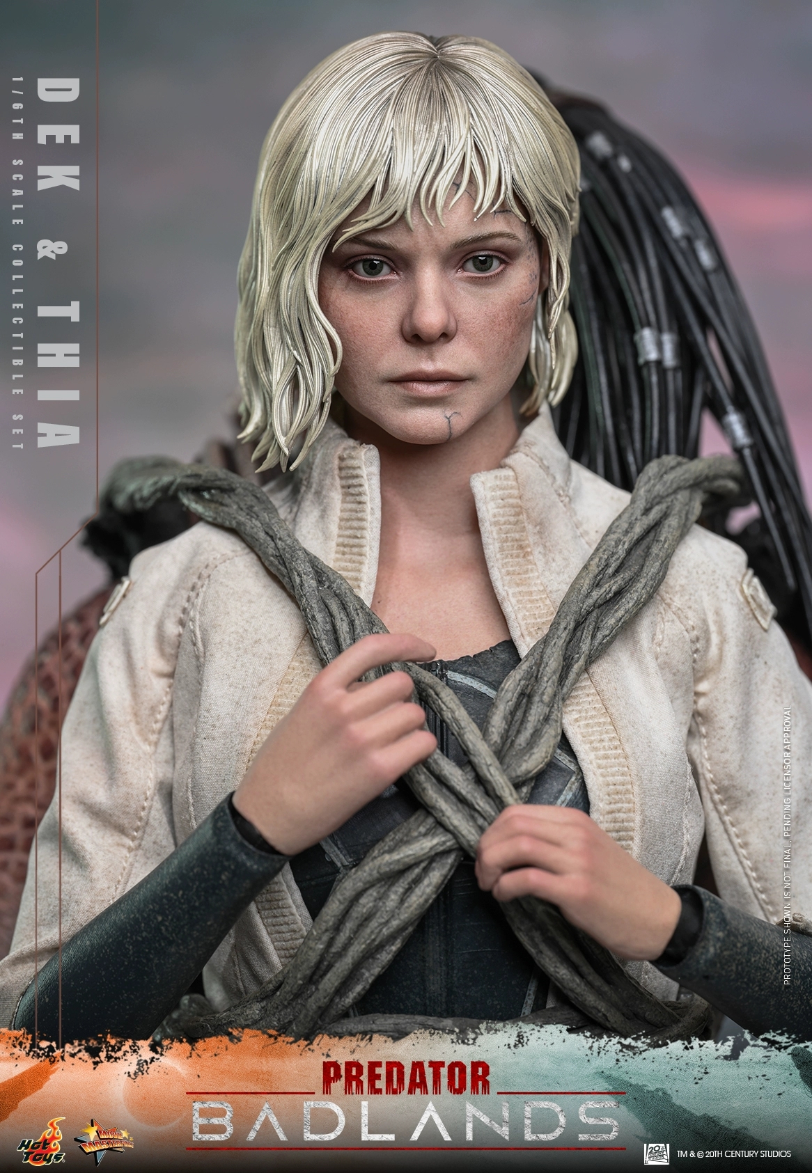 Hottoys - Predator: Badlands Dek and Thia 1/6th scale Collectible Figure Set MMS849 MMS850 (Licensed)