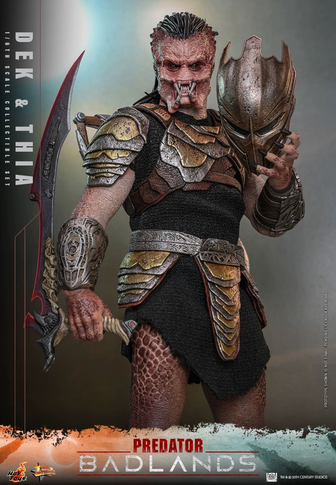 Hottoys - Predator: Badlands Dek and Thia 1/6th scale Collectible Figure Set MMS849 MMS850 (Licensed)