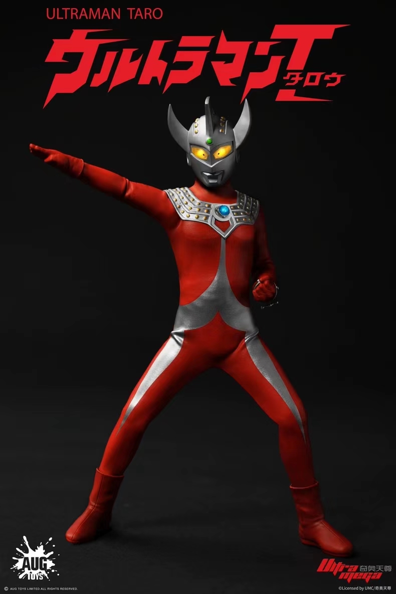 AUGTOYS - Ultraman Taro Soft Goods Articulated Figure F6001 (Licensed)Statue 
