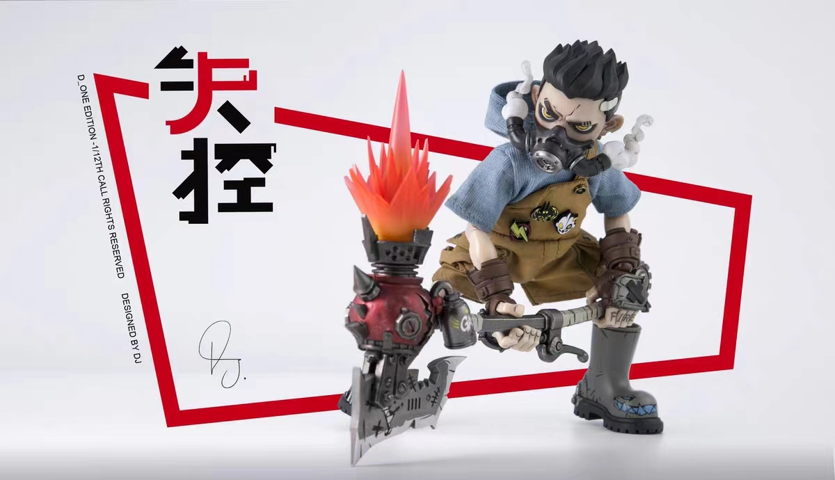 D ONE Studio - RAGE-ZBOYS 1/12 Action Figure (Licensed)