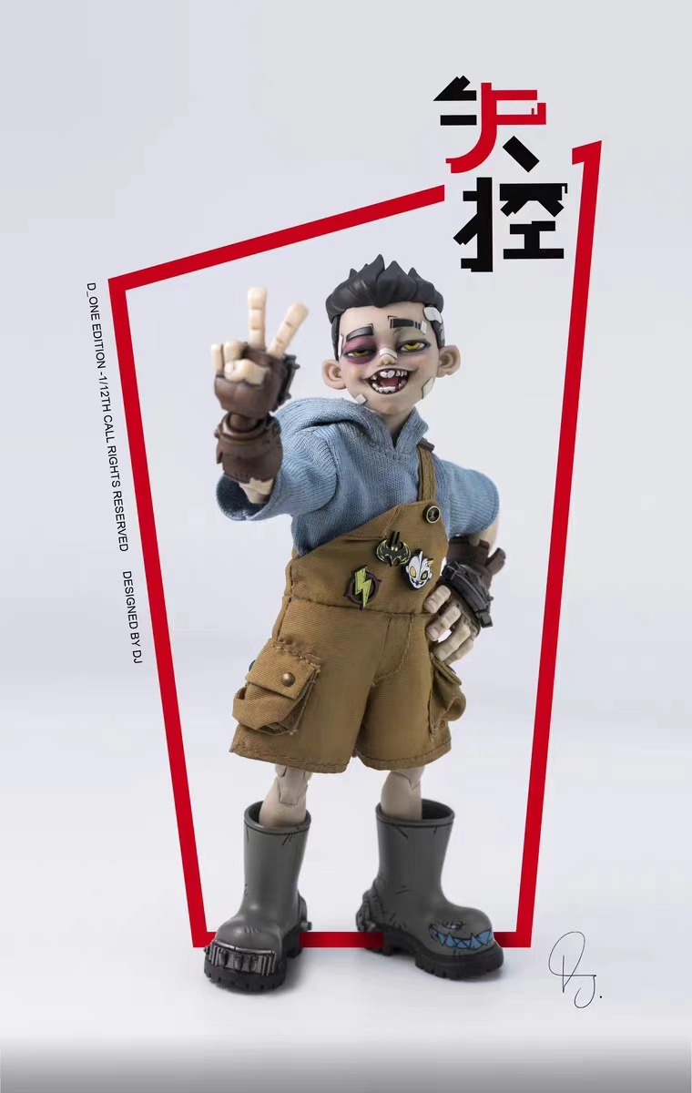 D ONE Studio - RAGE-ZBOYS 1/12 Action Figure (Licensed)