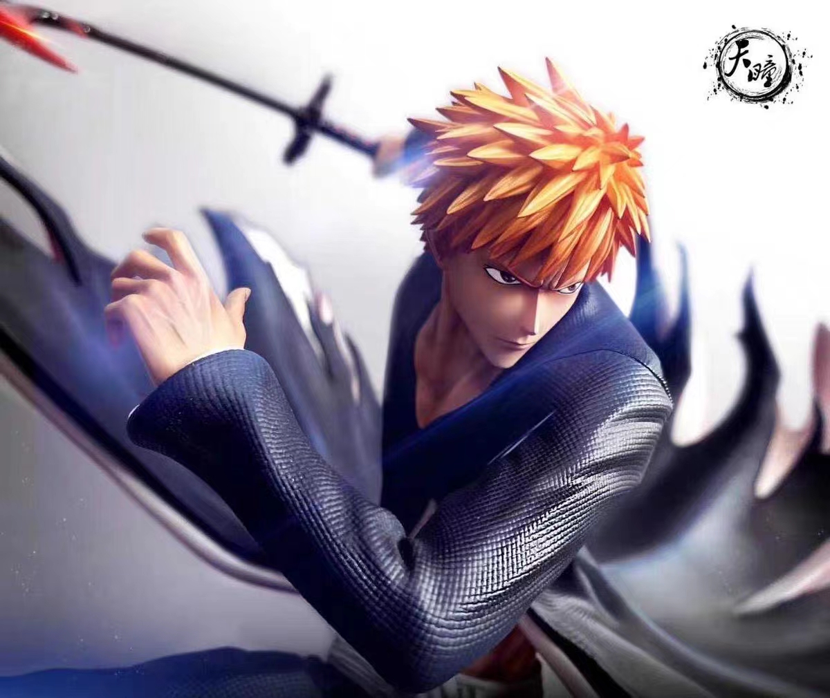TianTong Studio - Bleach Soul Slash Kurosaki Ichigo Resin  Statue 
