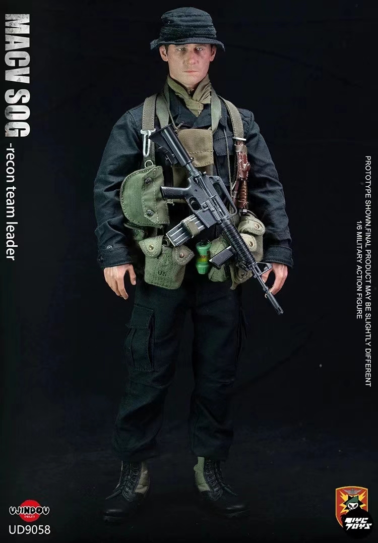 UJINDOU - 1/6 MACV-SOG Recon team leader Action Figure UD9058 (Licensed) Statue 