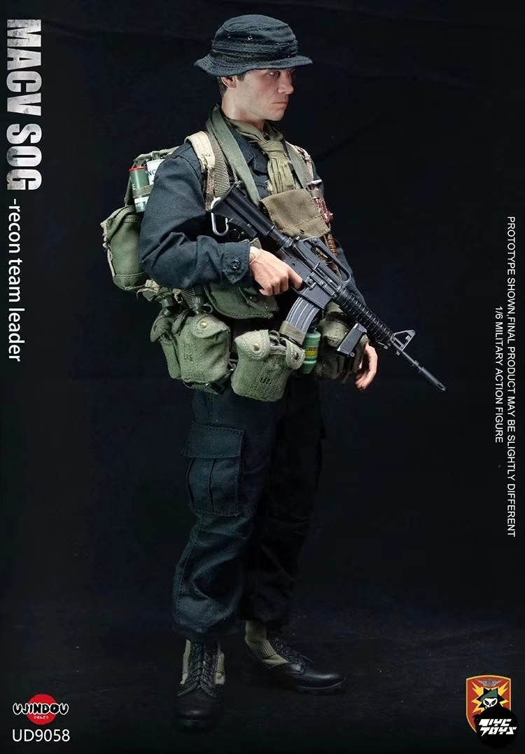 UJINDOU - 1/6 MACV-SOG Recon team leader Action Figure UD9058 (Licensed) Statue 