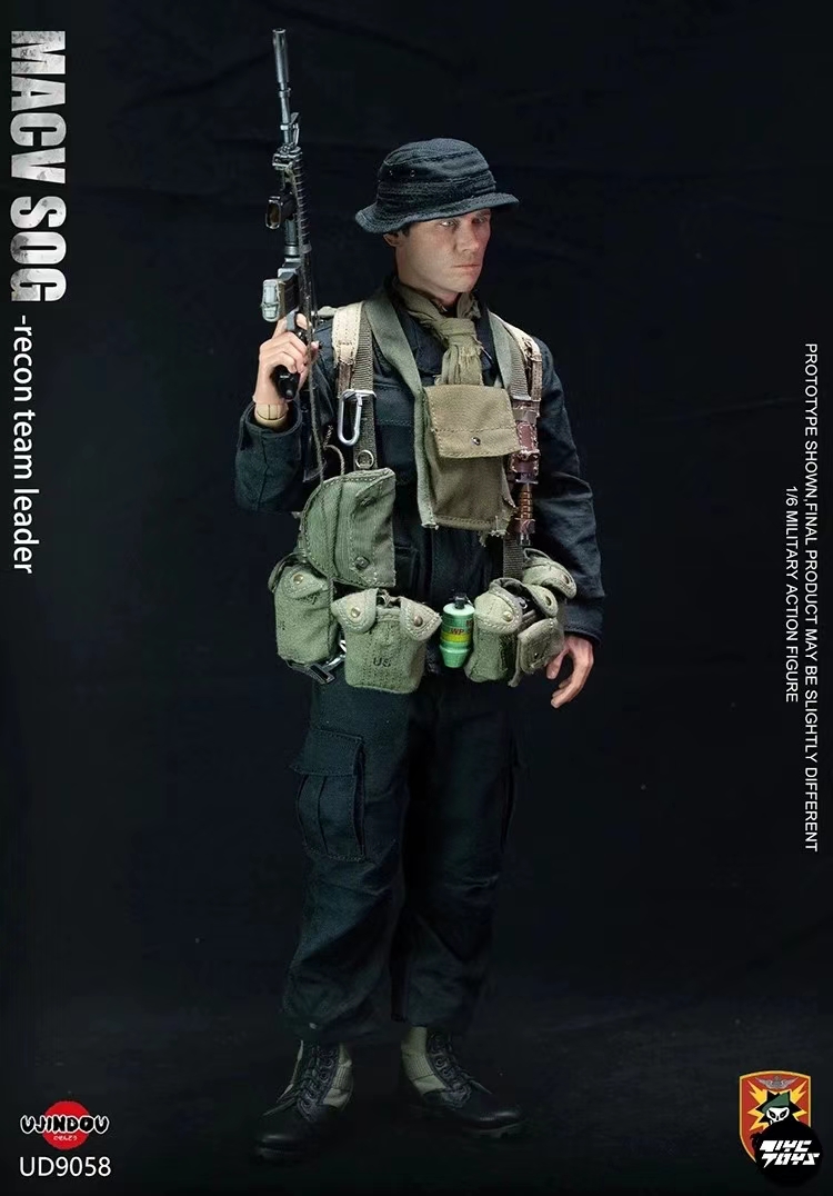 UJINDOU - 1/6 MACV-SOG Recon team leader Action Figure UD9058 (Licensed) Statue 
