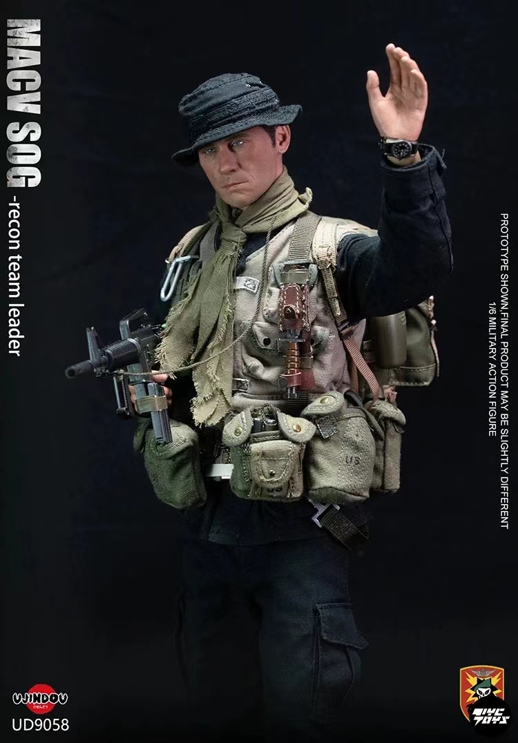 UJINDOU - 1/6 MACV-SOG Recon team leader Action Figure UD9058 (Licensed) Statue 