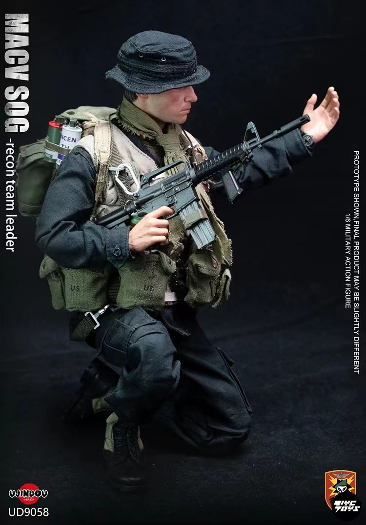 UJINDOU - 1/6 MACV-SOG Recon team leader Action Figure UD9058 (Licensed) Statue 