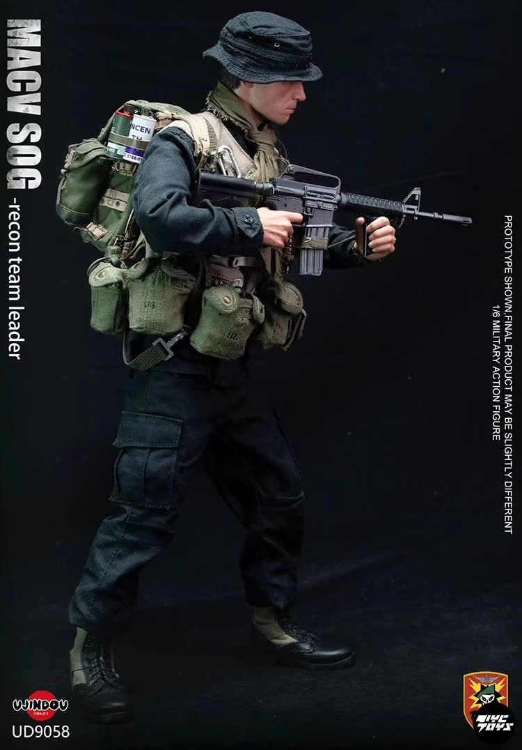 UJINDOU - 1/6 MACV-SOG Recon team leader Action Figure UD9058 (Licensed) Statue 