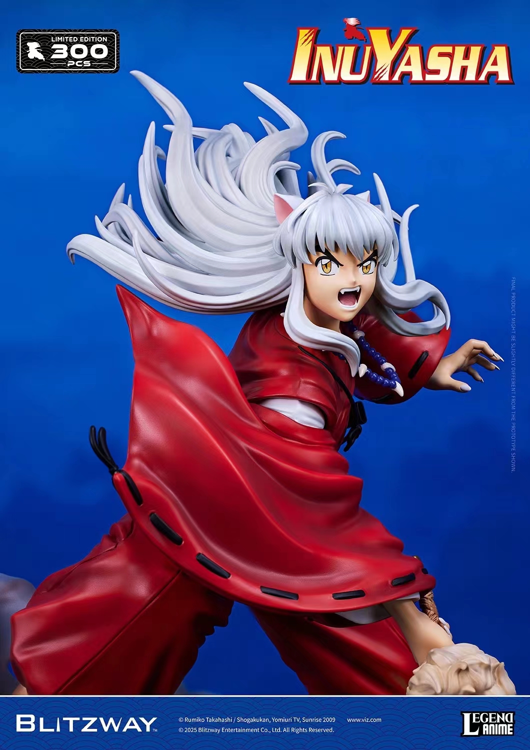 BLITZWAY - Legend Anime Inuyasha X Sesshomaru Statue (Licensed)