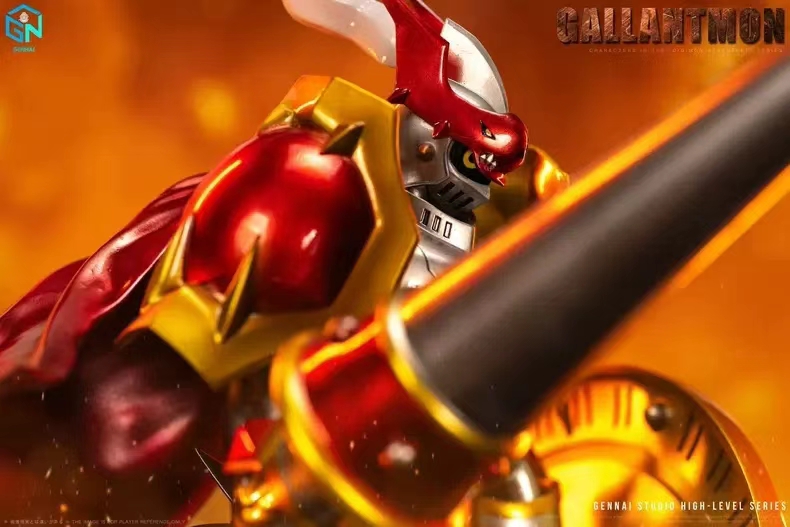 Gennai Stduio - Ultimate Gallantmon Digimon Statue 