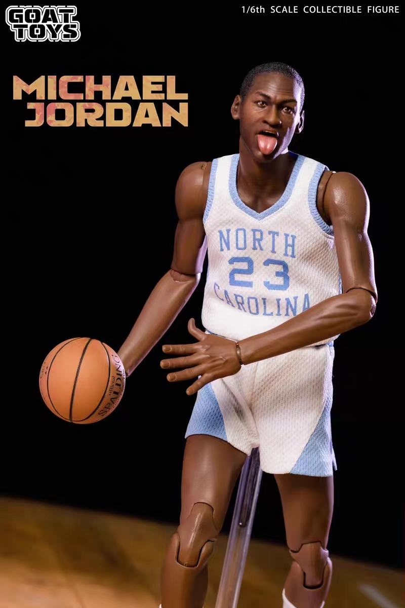 Goat Toys Studio - NBA 1/6 Michael Jordan University of North Carolina Action Figure