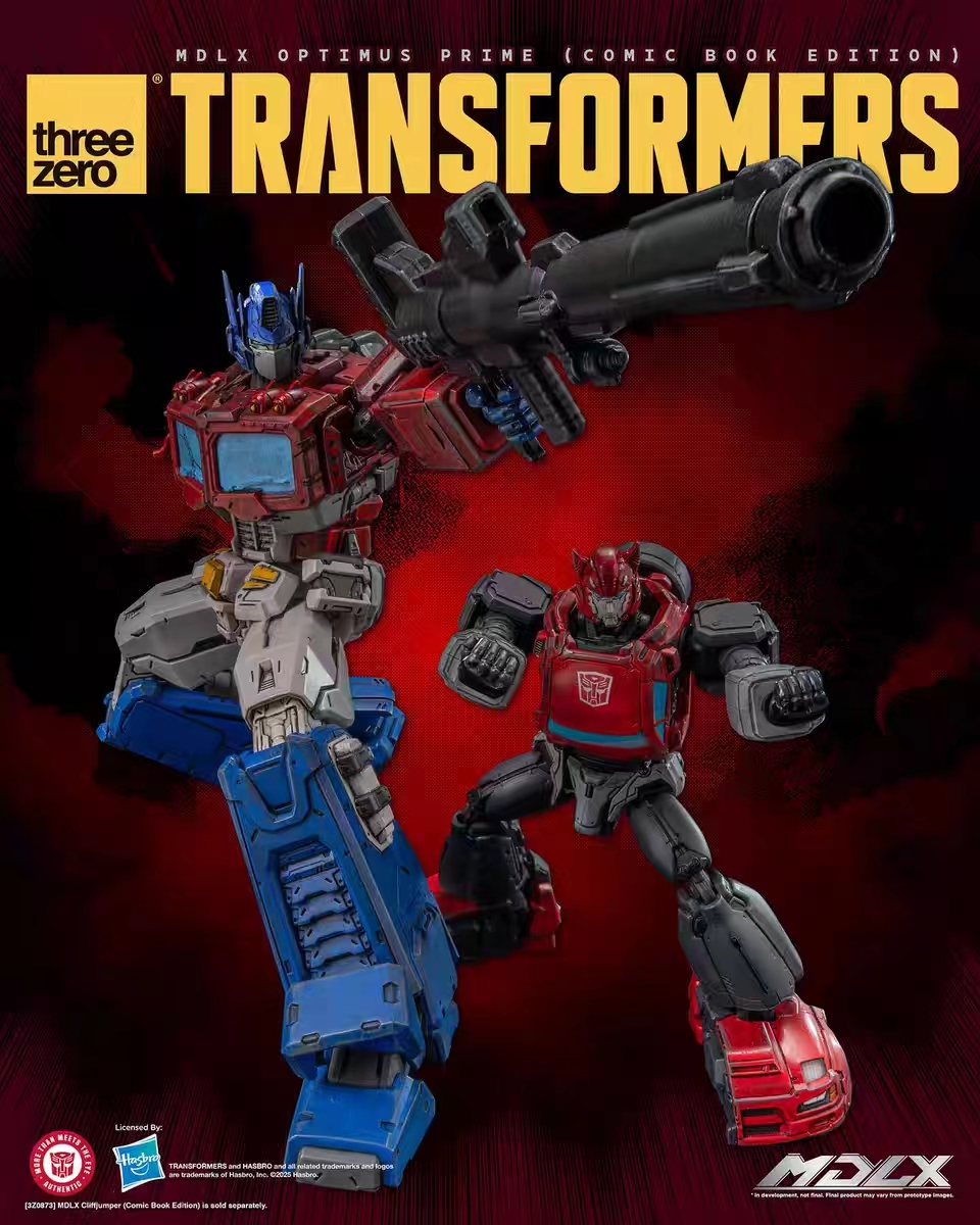 Threezero - Transformers MDLX Optimus Prime (Comic Book Edition) 3Z08710W0 (Licensed) Action Figure