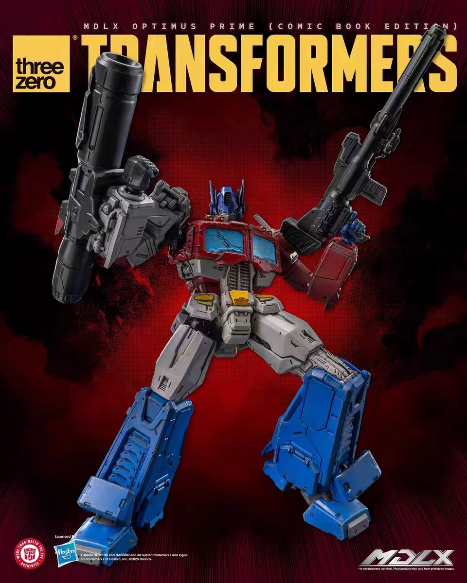 Threezero - Transformers MDLX Optimus Prime (Comic Book Edition) 3Z08710W0 (Licensed) Action Figure