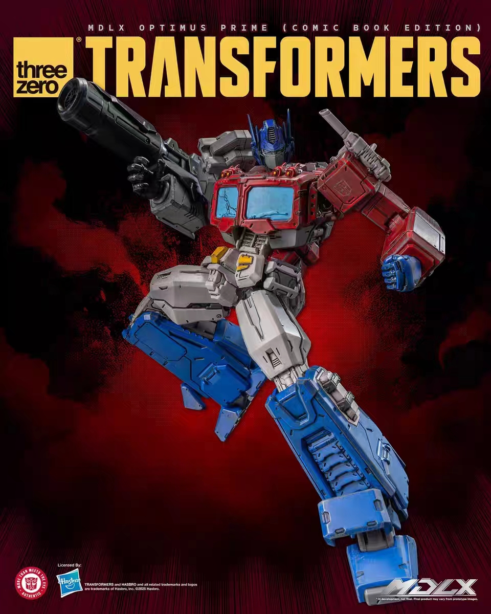 Threezero - Transformers MDLX Optimus Prime (Comic Book Edition) 3Z08710W0 (Licensed) Action Figure