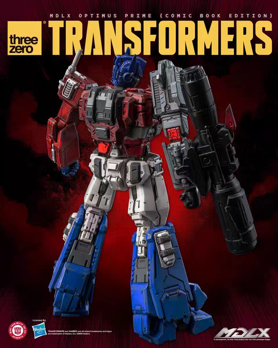 Threezero - Transformers MDLX Optimus Prime (Comic Book Edition) 3Z08710W0 (Licensed) Action Figure