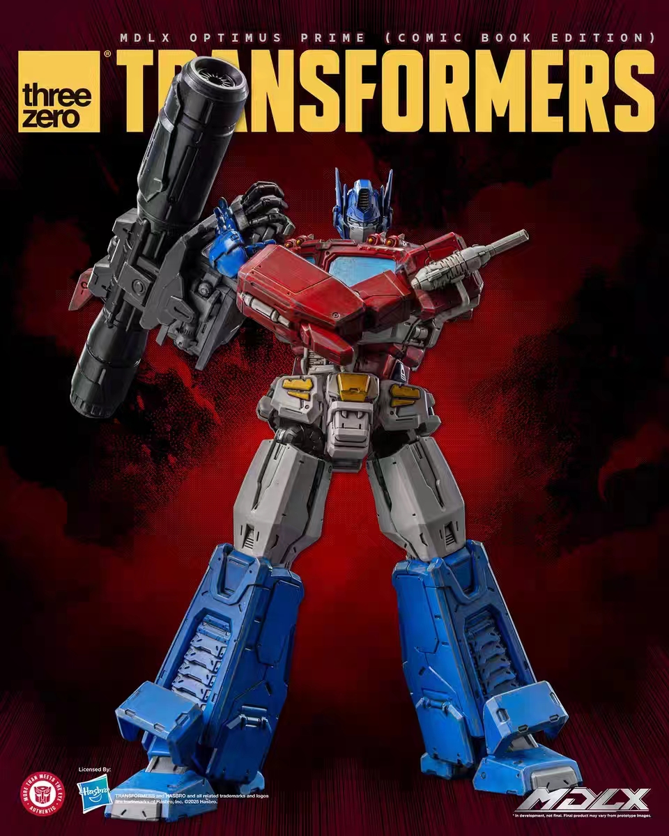 Threezero - Transformers MDLX Optimus Prime (Comic Book Edition) 3Z08710W0 (Licensed) Action Figure