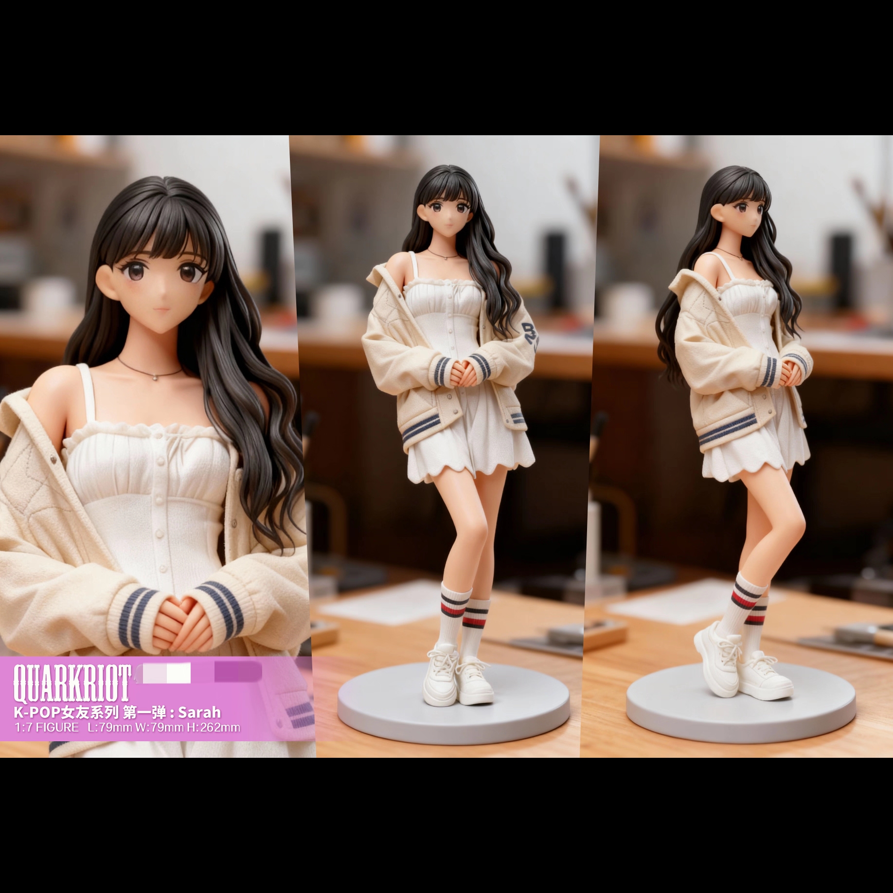 QUARKRIOT Studio - K-POP Girlfriend Series Sarah Statue 