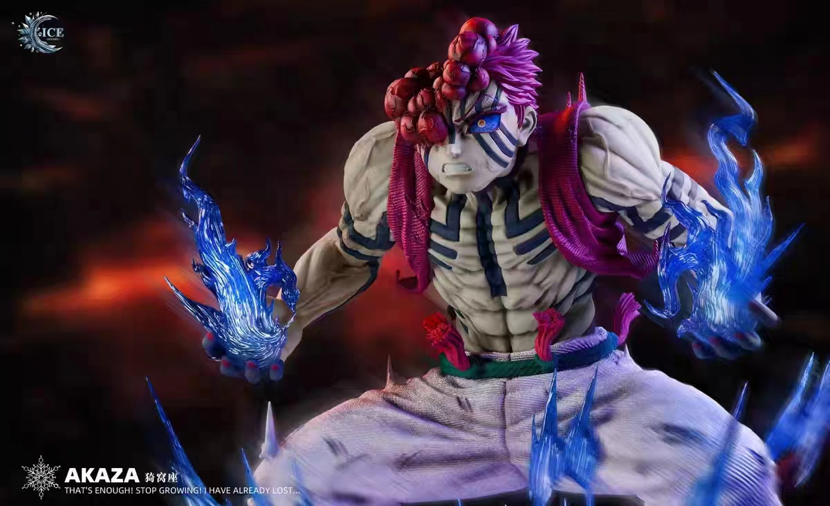 ICE Studio - Infinity Castle Series 01 Upper Moon 3 Akaza Demon Slayer Statue