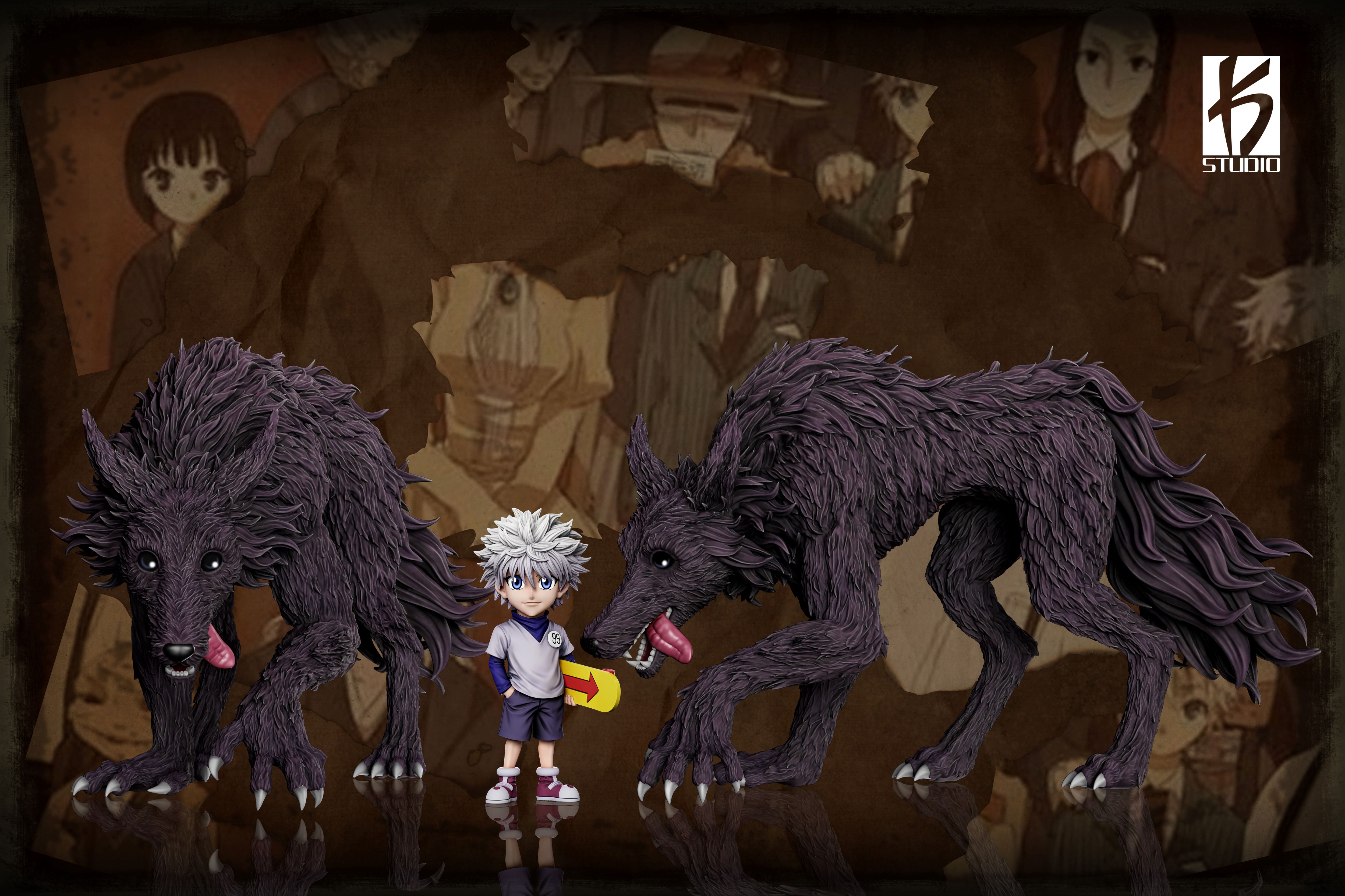 KS Studio - Mike the Zoldyck Watchdog Hunter x Hunter Statue