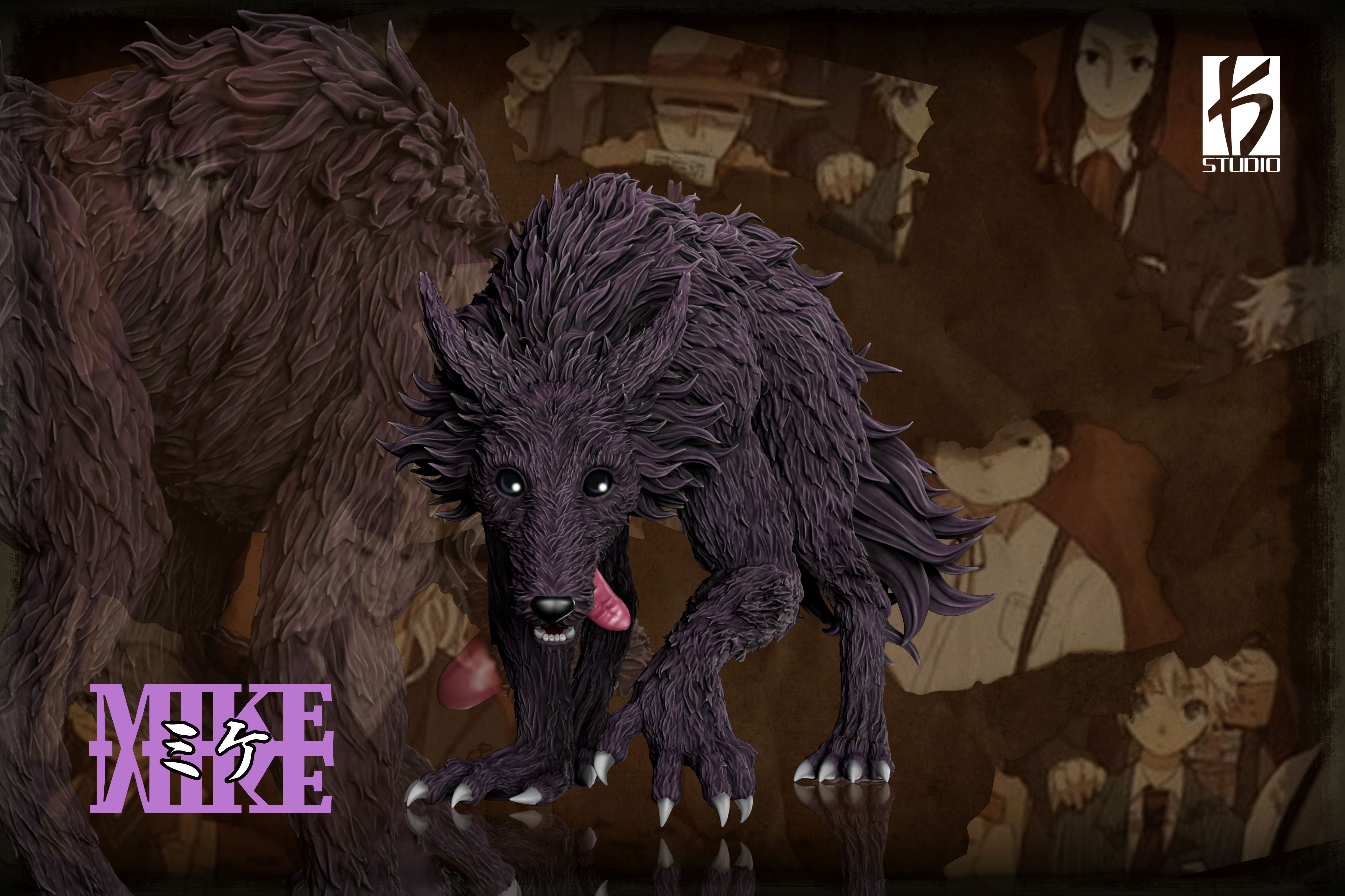 KS Studio - Mike the Zoldyck Watchdog Hunter x Hunter Statue