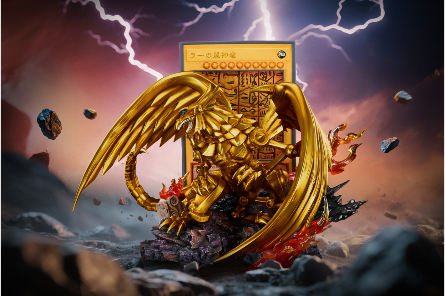 Wasp Studio -The Winged Dragon of Ra 1/6 Scale  Yu-Gi-Oh!  Statue