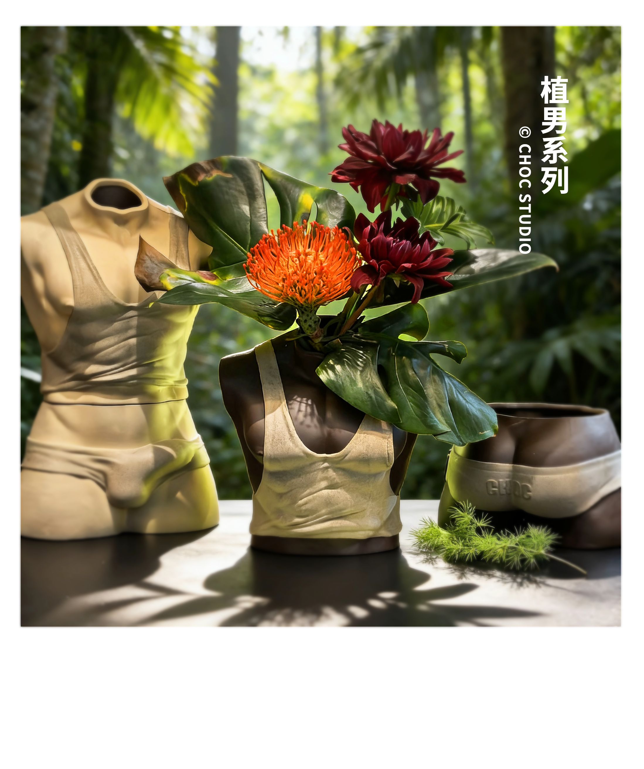 CHOC STUDIO - Ceramic Flower Pot Licensed Statue