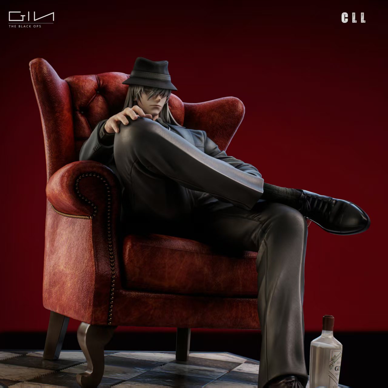CLL Studio - Gin Detective Conan Statue