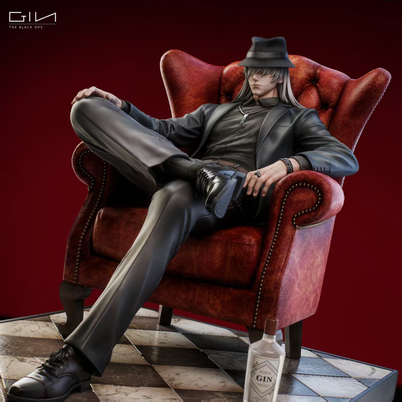 CLL Studio - Gin Detective Conan Statue