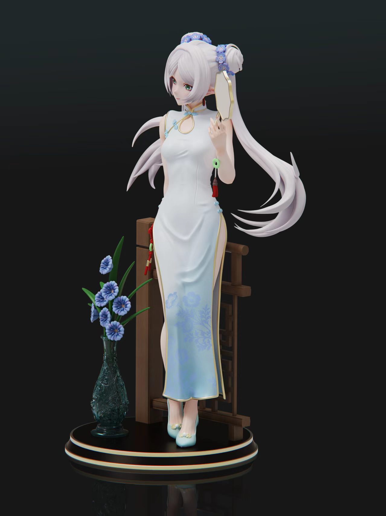 Liu Li Studio - Frieren Cheongsam Frieren: Beyond Journey's End Statue
