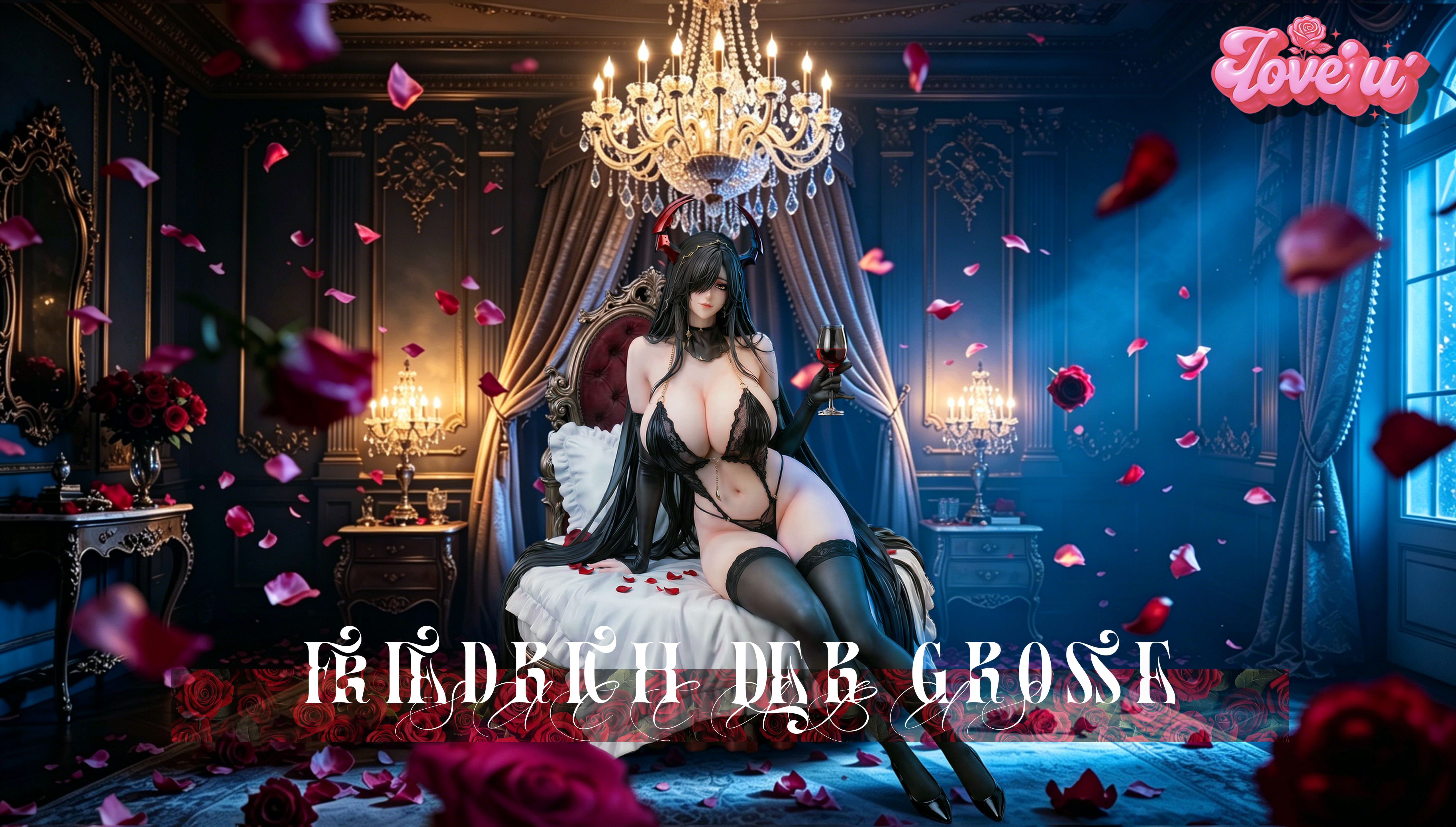 Love U Studio Friedrich der Grosse Tipsy Expression Ver Azur Lane