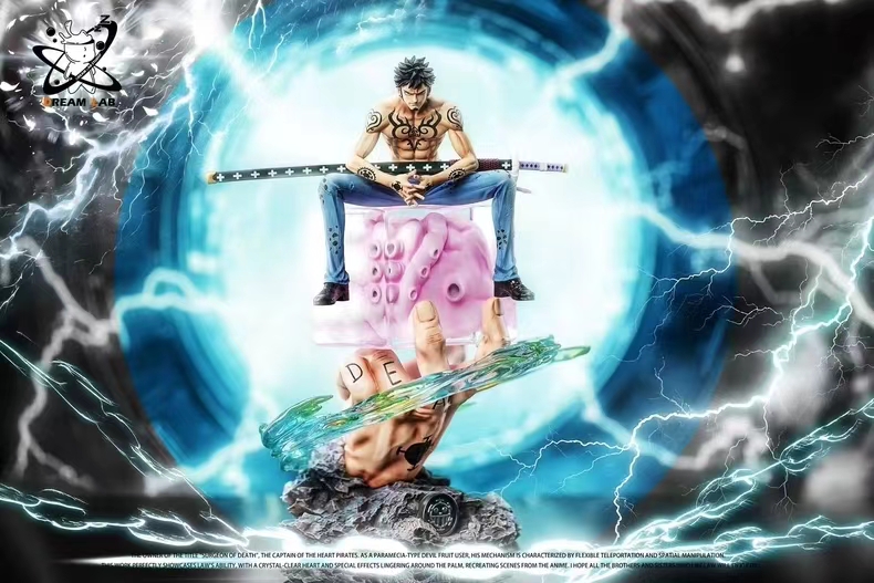 Dream Lab Studio - Trafalgar D. Water Law 'Heart DLC Only One Piece Statue