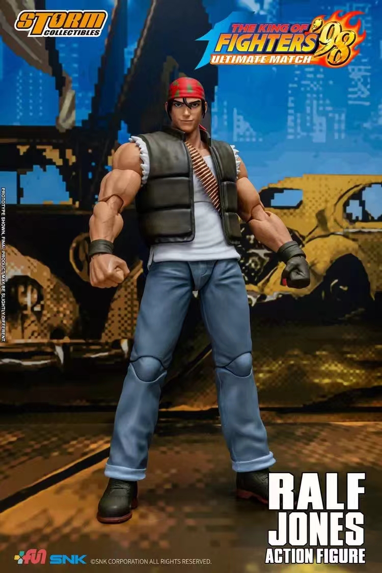 Storm Toys - CLARK STILL-THE KING OF FIGHTERS ‘98 UM Action Figure Licensed Statue