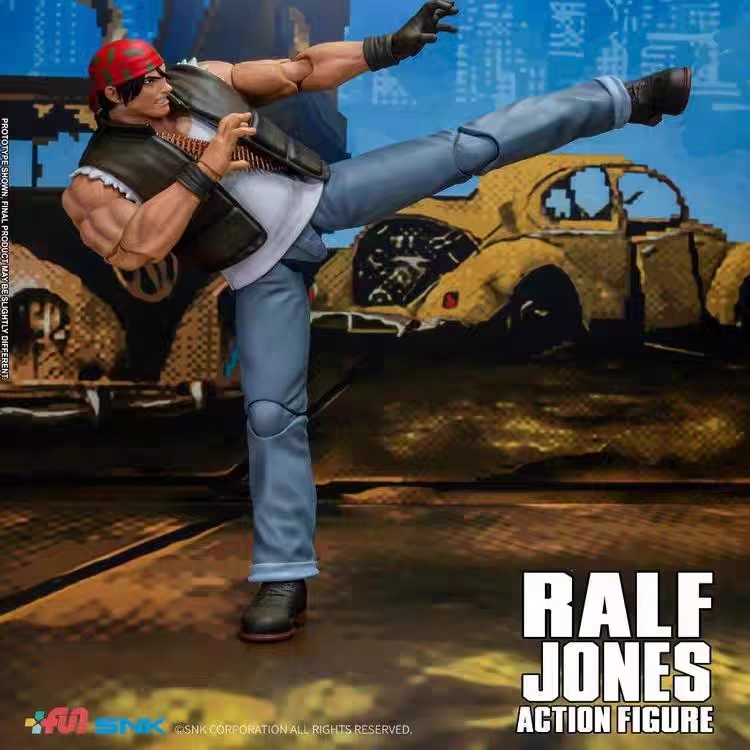 Storm Toys - CLARK STILL-THE KING OF FIGHTERS ‘98 UM Action Figure Licensed Statue