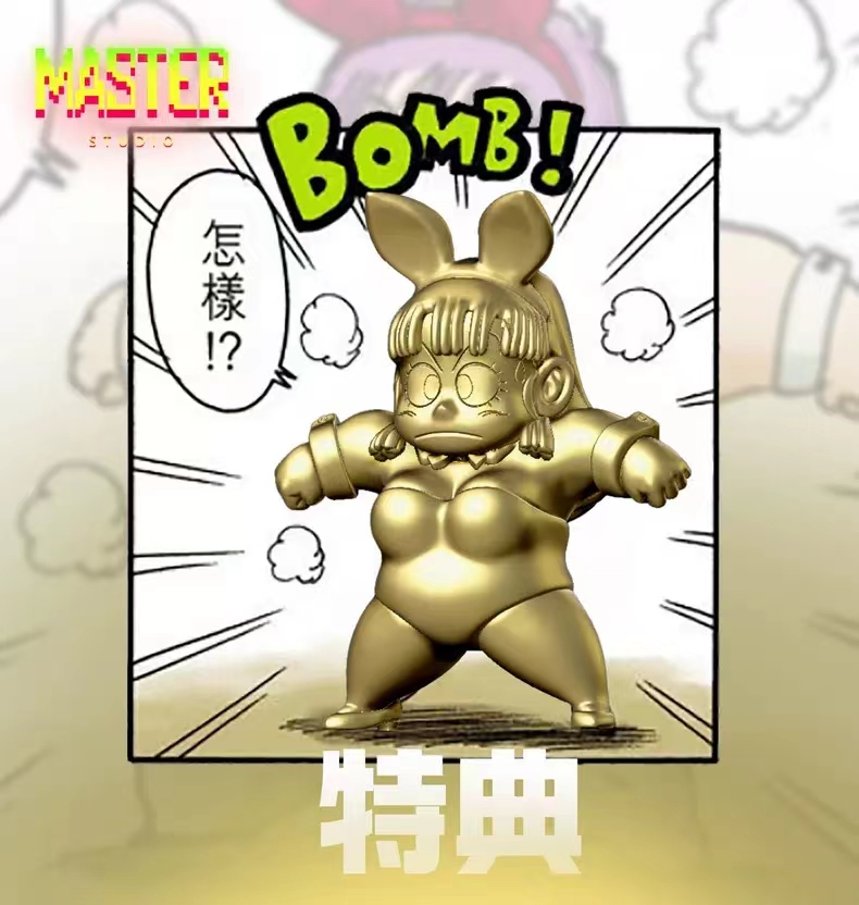 Master Studio - Fire Mountain Arc Bunny Girl Bulma Dragon Ball Statue
