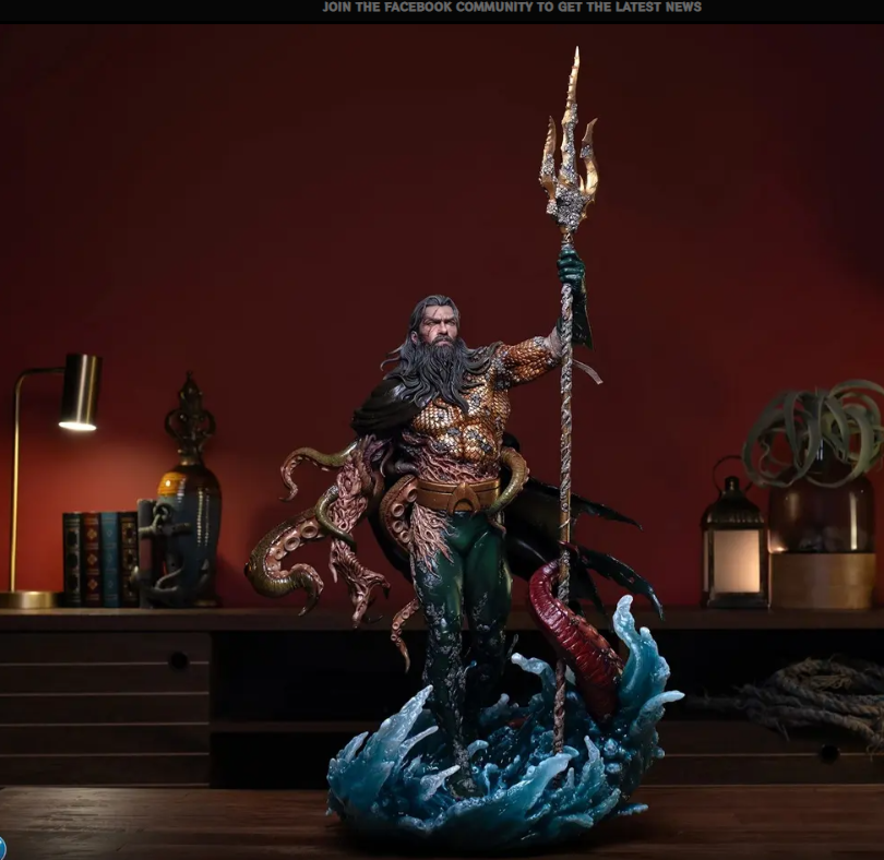 Sideshow Collectibles - DC Comics Lord of the Deep Premium Format Figure Aquaman 300873 Licensed