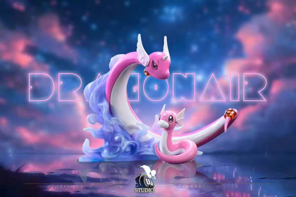 MMW Studio - Dragonite Evolution Set Pokemon Statue